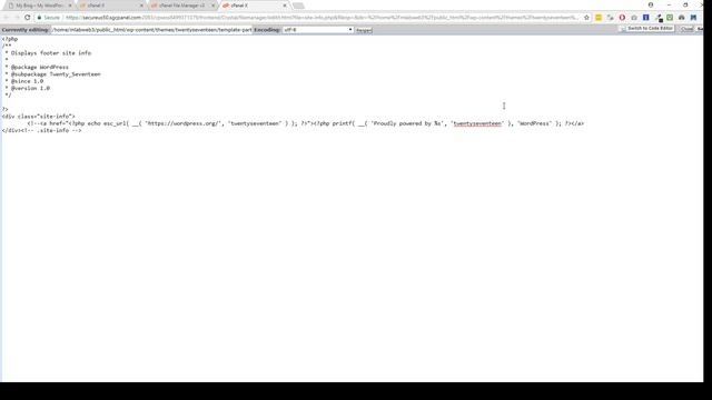 How to Delete Footer Copyright Text In WordPress Twenty Seventeen Theme смотреть онлайн