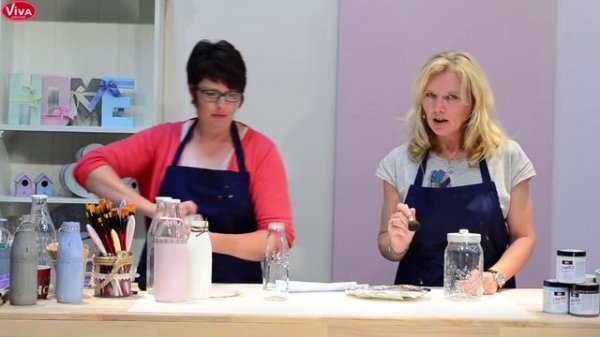 Shabby Chic in der Küche – mit Chalky und Glas-Effekt-Gel