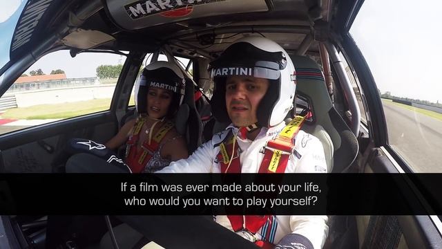 Felipe Massa Interview Driving a Lancia Delta S4 Rally Car смотреть онлайн