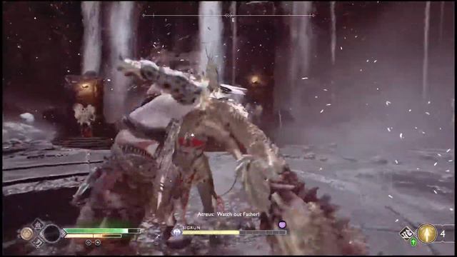 **Spoilers** YUS. Sigrun FINALLY goes down. #GodOfWar #Platinum смотреть онлайн