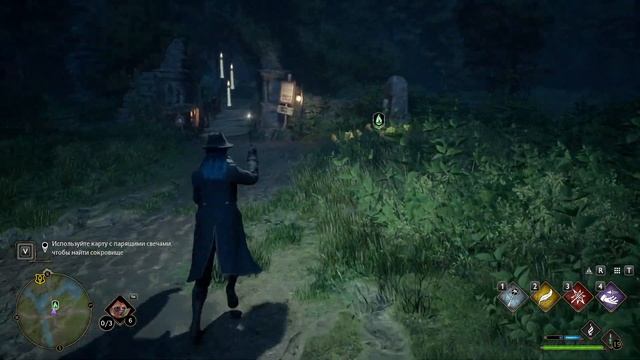 Используйте карту с парящими свечами чтобы найти сокровище! Hogwarts Legacy смотреть онлайн