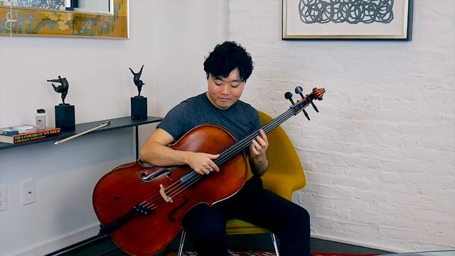 I found another person who plays a cello like a guitar! смотреть онлайн