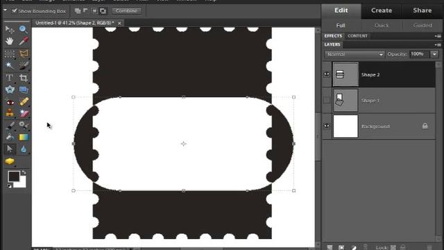Digital Scrapbooking Designer Tutorial: Shape Tool in Photoshop Elements смотреть онлайн