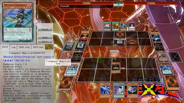 Yugioh Duel, Trading Card Game online : Zombie Deck + Pendulum ( Magician) vs Utopia + Galaxy смотреть онлайн