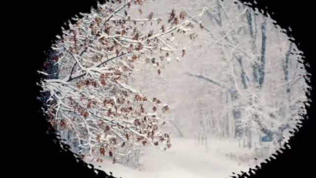 Зимние пейзажи на прозрачном фоне смотреть онлайн