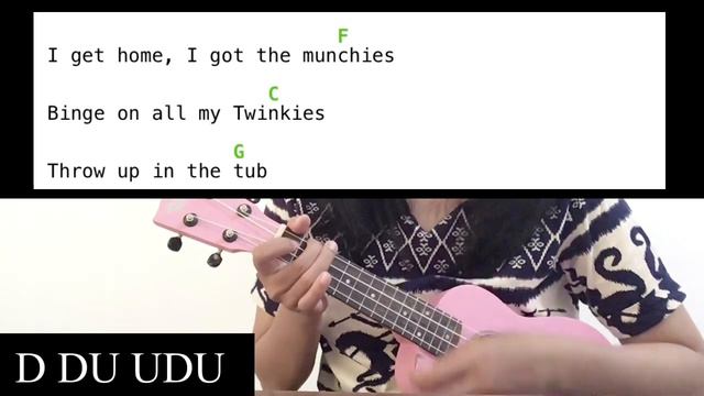 habits (stay high) ukulele tutorial смотреть онлайн