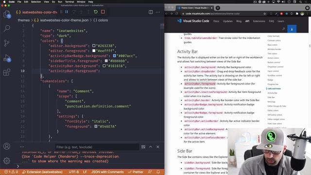 How to Create a Custom VS Code Theme смотреть онлайн