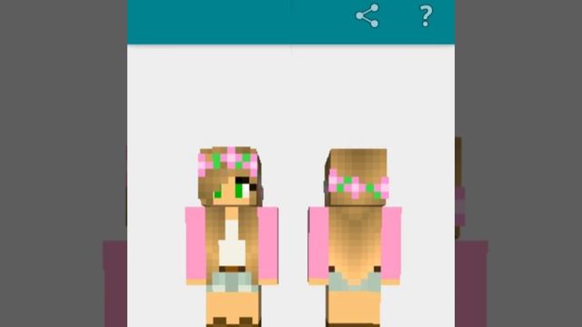 Some cute minecraft cute girl skins смотреть онлайн