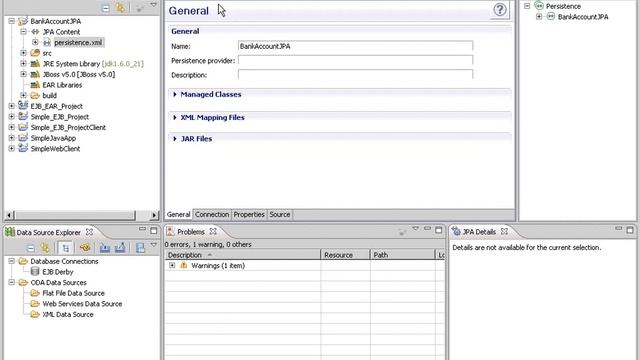 Java EE Programming: EJB 3.0 and JPA; Introduction to Entities смотреть онлайн