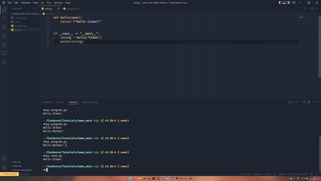 Why you should ALWAYS use `if __name__ == "__main__"` смотреть онлайн