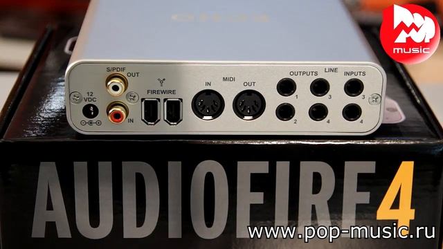 Звуковая карта ECHO AUDIOFIRE 4 смотреть онлайн