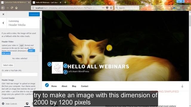 How to add a Video and Image in WordPress head смотреть онлайн