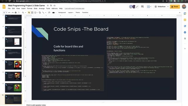 Team7 - Project 3 - Sliding Game смотреть онлайн