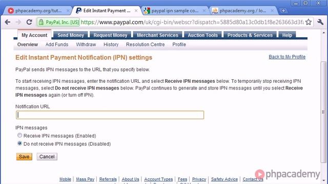PHP Tutorials PayPal IPN User Premium Membership 3 10 смотреть онлайн