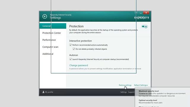 How to restore Kaspersky Internet Security 2014 to its initial state смотреть онлайн