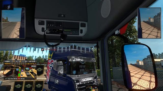 Live! Euro Truck Simulator 2 Cu BFF+ Challenge Cu Volanul Pe Dreapta
