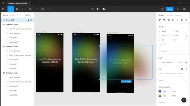 Create Mesh Gradient - Figma Tutorial смотреть онлайн
