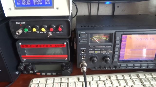 Усилитель мощности КВ на 2-х ГУ-72 с ALC смотреть онлайн