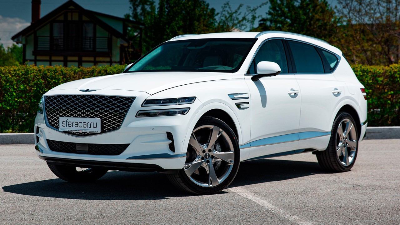 GENESIS GV80 2023 БЕНТЛИ ИЗ ЮЖНОЙ КОРЕИ смотреть онлайн