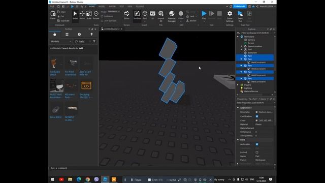 что такое weld и как это нужно использовать | ТУТОРИАЛ ROBLOX STUDIO смотреть онлайн