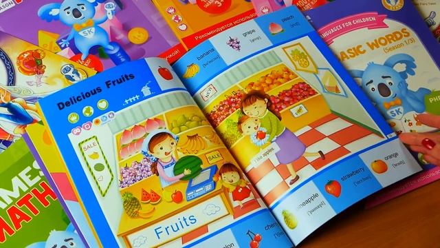 Обзор интерактивных книг "200 Базовых слов" и "Сказки" от Smart Koala смотреть онлайн