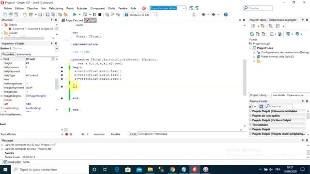 الدرس الرابع الجزء الثالث دورة البرمجة الدلفي If .... Else Delphi смотреть онлайн