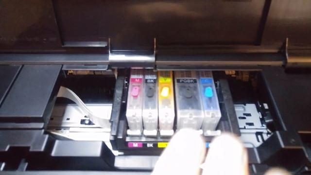 Чистка печатающей головки Canon смотреть онлайн