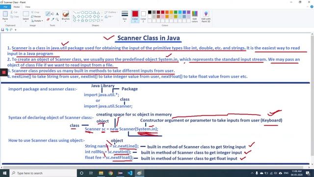 Getting input from user using scanner class in java | Tutorial in Hindi - Lecture 20 by Manoj Kumar смотреть онлайн