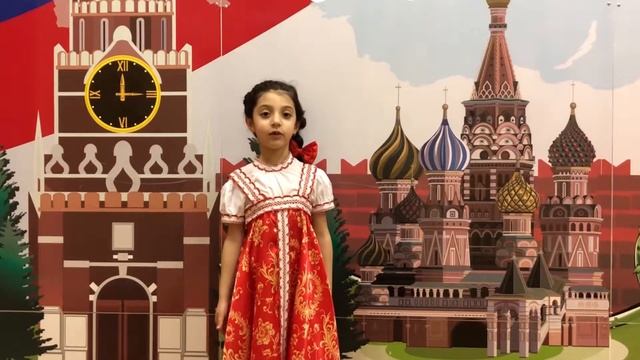 Федор Глинка. Стихотворение "Москва", читает Сафарян Людмила, 7 лет. смотреть онлайн