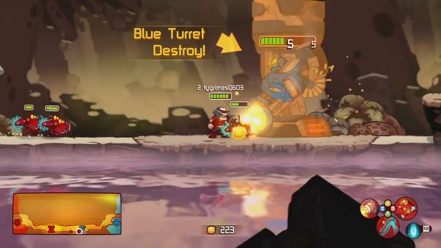 Awesomenauts Old Version Tutorial Playthrough смотреть онлайн