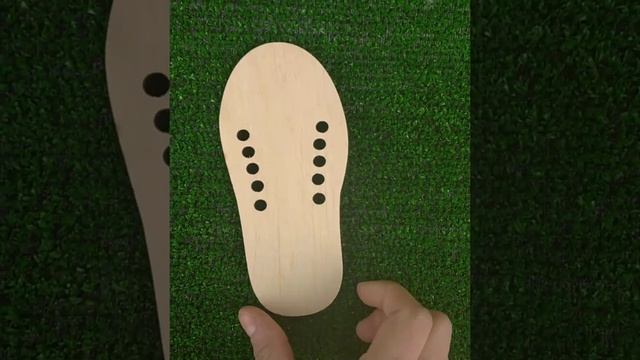 Цветные Заготовки для Бизиборда Деревянный Ботинок Шнуровка Кеды Дерев'яний Черевик для бізіборда смотреть онлайн