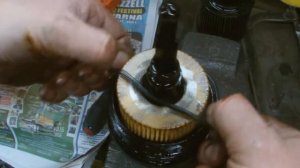 VW POLO 1,2 OIL FILTER REPLACMENT