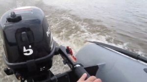 Лодка АЭРО U-280 мотор Парсун 5 сил 4-х тактный