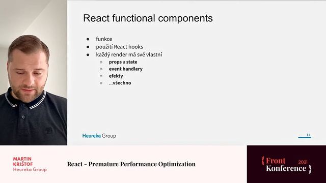 Martin Krištof - React: Premature Performance Optimization смотреть онлайн