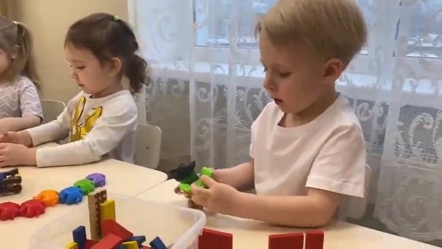 Развивающие занятия в младшей группе детского сада "Согласие" смотреть онлайн