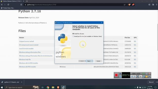 How to Install python2 on Windows 10 or 11 alongside python3 - 2023 смотреть онлайн