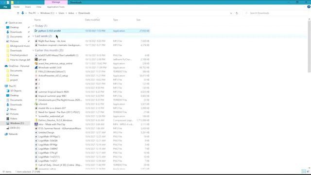 How to install python on windows 10 смотреть онлайн