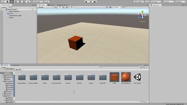 (Space Game часть 1) && (базовые понятия в скриптинге Unity) смотреть онлайн