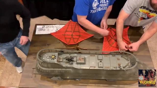JABBA'S SAIL BARGE (KHETANNA) UNBOXING! EXTENDED REVIEW HASBRO HASLAB STAR WARS смотреть онлайн