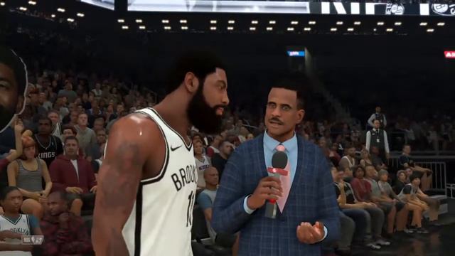 NBA 2K21 KYRIE IRVING NETS VS SACRAMENTO KINGS смотреть онлайн