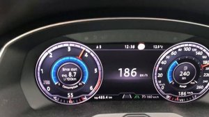 VW Passat B8 4motion 2.0 TDI 190 hp stage 1 acceleration 100-200