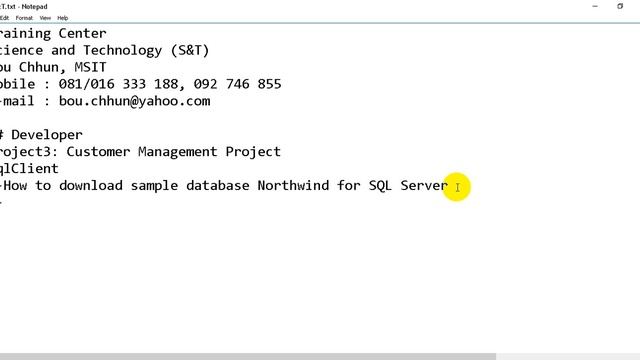 Advanced C# Tutorial 21 1 Project3 How to Download and Restore Database Northwind into SQL Server смотреть онлайн