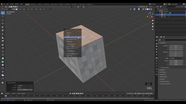 Как Выровнять Поверхность в Blender | Blender Уроки смотреть онлайн