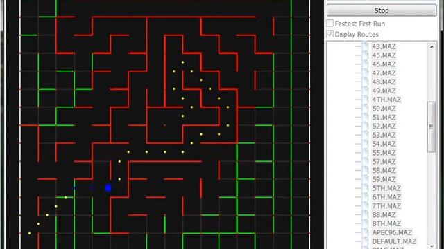 Micro Mouse Simulator with python смотреть онлайн