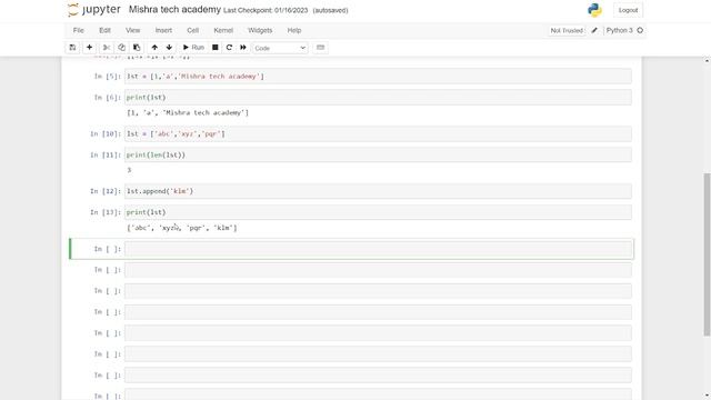 List - Data Structure in Python | Python Tutorial Series - 7 смотреть онлайн