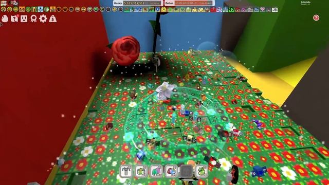 ФАРМ НА УРОВЕНЬ ПЧЁЛ В СИМУЛЯТОР ПЧЕЛОВОДА! BEE SWARM SIMULATOR! смотреть онлайн