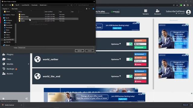 How to add any Custom Map to your Aternos Server! смотреть онлайн