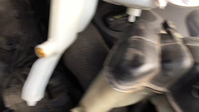 Замена расширительного бачка на мерседес W221 S500