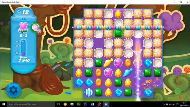 Candy Crush Soda Saga - Level14 смотреть онлайн
