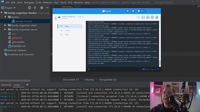 Project: Family Organizer - Part 11: Setup docker-compose files for the project смотреть онлайн